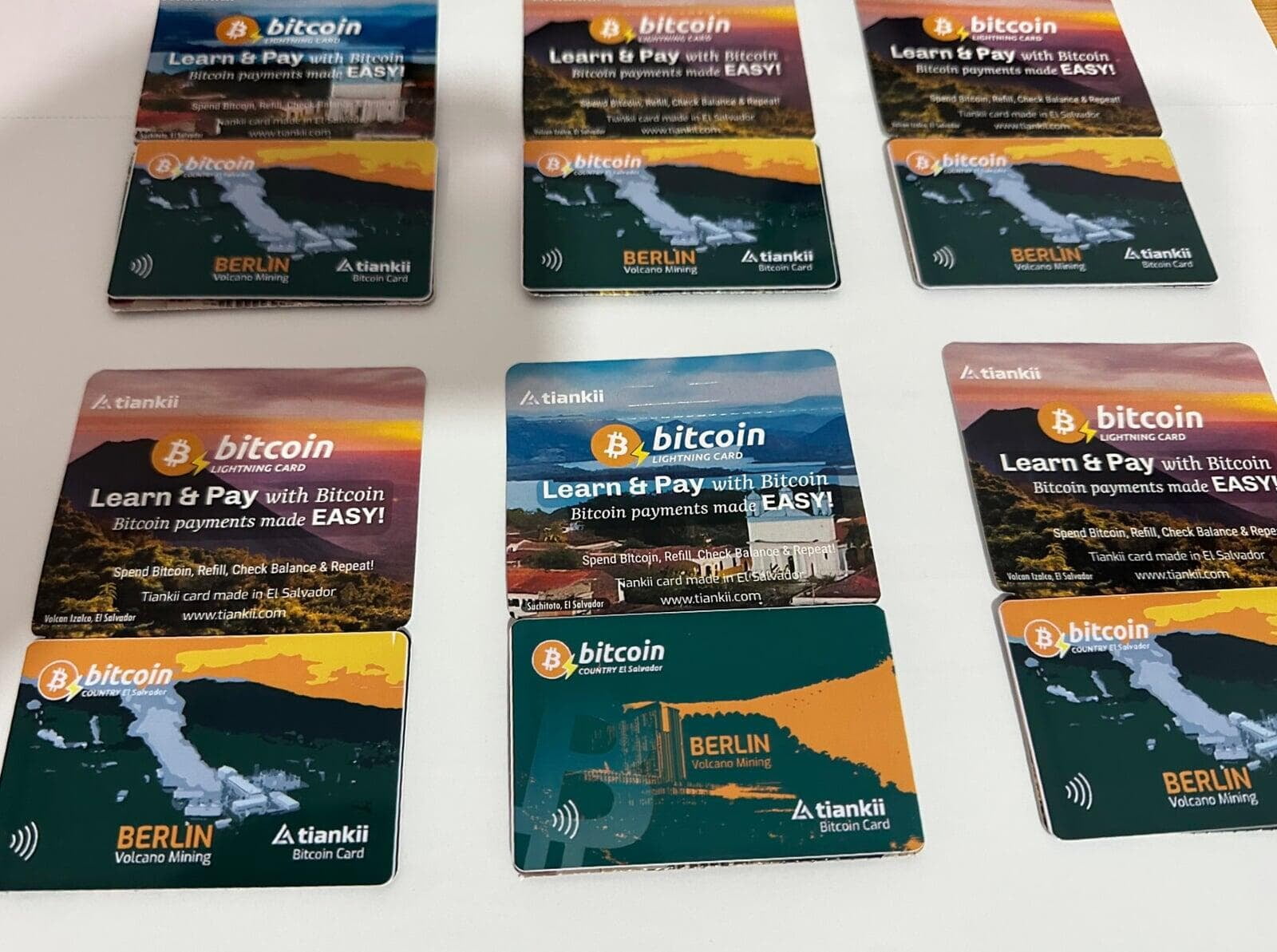 Oct 27, 2023: Tiankii Fuels Bitcoin Adoption in Berlin, El Salvador with Bitcoin Cards and Command Center Deployment