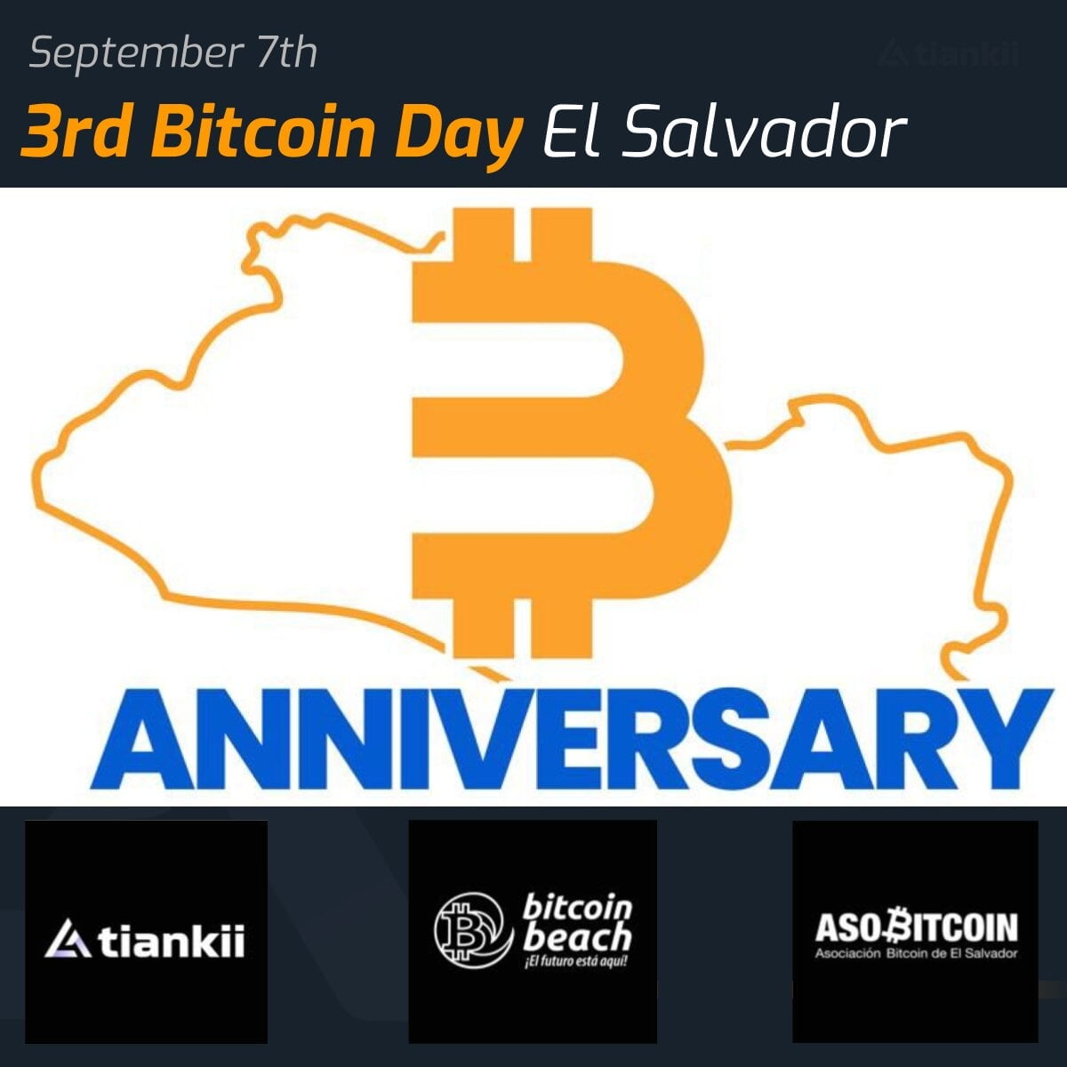 Sep 7th, 2024: Celebrating Three Years of Bitcoin in El Salvador: A Look Back and a Look Ahead